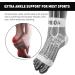 AVIDDA Plantar Fasciitis Compression Socks - Heel Arch Support Pain Relief Sleeves for Men and Women in White, Size L - Buy Online on GoSupps.com