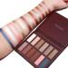 LUXAZA Neutral Nudes Eyeshadow Palette - Brown Metallic Warm Bronze Copper Shimmer Satin Shades - Buy Online on GoSupps.com