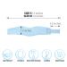 ORTONYX Pediatric Cervical Collar ACJS03 Small - Kids Neck Support Brace in Light Blue - Buy Online on GoSupps.com