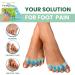 Buy XL Gel Toe Separators (6Pcs) - Bunion Relief & Hammer Toe Solution with Aloe Vera | Comfortable Toe Stretchers for Men & Women | Perfect for Yoga Practice - Buy Online on GoSupps.com