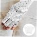 Beavorty 4 Pairs nail gloves gel manicure UV gloves UV gloves for gel manicures fingerless anti UV glove nail molding gel reusable UV gloves Miss white pattern polyester ultra violet light - Buy Online on GoSupps.com
