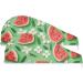 Plumeria Watermelon Green Hair Towel 2 Pack | Super Absorbent Quick Dry Hair Turbans for Women & Girls - Buy Online on GoSupps.com