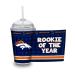 Rico Industries NFL Football 12oz Team Color Laser Engraved Youth Plastic Tumbler for NFL Fans Denver Broncos