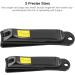 Stainless Steel Nail Clippers Set for Men & Women - 2PCs Sturdy Fingernails & Toenails Cutter Kit - 2 Count - Buy Online on GoSupps.com