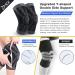 SPOTBRACE Knee Braces with Side Stabilizers & Patella Gel Pad - 2 Pack Knee Compression Sleeve for Pain Relief Joint Support for Men & Women | Ideal for Arthritis & Meniscus Tear - Gray - Buy Online on GoSupps.com