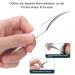 Premium Eyelash Extension Tweezers Set - 3-Part Silver Dolphin Tool for Perfect Fans - Buy Online on GoSupps.com