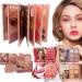 Palette de maquillage Ensemble de fards paupi res surligneurs de voyage professionnels multicolores longue dur e | Palette cosm tique vibrante pour dames et filles d butantes f te quotidienne re - Buy Online on GoSupps.com
