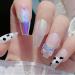 Aurora Bow Nail Charms 100PCS - 3D Butterfly Nail Art Decorations for Women and Girls | Resin Nail Ornaments for Salon and Home DIY - Buy Online on GoSupps.com