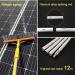 Window Cleaning Pole 4.5-12M Photovoltaic Panel Cleaning Tool Multi-Purpose Water Spray Brush Extendable Cleaner for Trucks Windows Washing/5M/14.8Ft - Buy Online on GoSupps.com
