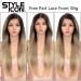 28 Ombre Blonde Easy-360 Lace Frontal Wig - Synthetic Long Straight Wig | Style Icon SOP 22613 - Buy Online on GoSupps.com