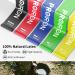 PROIRON Resistance Bands Set - 5 Exercise Bands for Men and Women with Guide and Carrying Bag - Buy Online on GoSupps.com