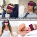 3D Eye Mask Shades for Deep Sleep : Purple Eye Covers For Sleeping: Blinders Shield Night Light Train and Air plane Travel : Puffy Eyes Dark Circles Slip Dry Under Eye Contoured For Women Men (Purple) - Buy Online on GoSupps.com