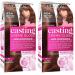 L'Or al Paris Casting Cr me Gloss Coloration Ton sur Ton pour Cheveux - Sans Ammoniaque - Brownie (454) (Lot de 2) 454 - Brownie 234 g (Lot de 2)