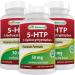 Best Naturals 5-HTP 50 mg 120 Capsules 5 HTP Capsules Supports Relaxation & restful Sleep (360 Count(Pack of 3))