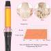 Shop Rose Gold Curling Wand & Iron Set | 0.35 to 1.5 Inch Thermal Curling Brush Perfect for Gorgeous Curls - Buy Online on GoSupps.com