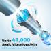 Hyslor Sonic Electric Toothbrush with 6 Brush Heads | Rechargeable Power Toothbrush | 4 Modes | Blue Cosmic Blue - Buy Online on GoSupps.com