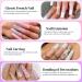 NICOLE DIARY Acrylic Powder Set - Professional Nail Extension Kit with Liquid Monomer for French Nails - White, Clear, Pink - Buy Online on GoSupps.com