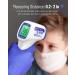No-Contact Digital Infrared Thermometer for Adults and Kids - Fast & Accurate Temperature Measurement with Fever Alarm and Memory Function - Buy Online on GoSupps.com