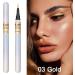 Makeup Eyeliner Liquid - Waterproof Fine Tip Matte Eye Liner Pens - Smooth Quick Drying Long-Lasting Eye Liners for Eye Makeup All Eye Shapes Women Makeup Shows 03# - Buy Online on GoSupps.com