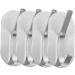 ABOOFAN 8 Pcs No Punching Hook Stainless Steel Hooks Wall Hooks Steel Hook for Wall Bathroom Door - Buy Online on GoSupps.com