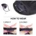 Bangs Clip in Bangs Fake Invisible Synthetic Bangs Front Fringes One Piece Straight Clip in Hair pieces Hair Extensions 3D-neat Flat Air Bangs Fake Hair Accessories for Women Curved Bangs for Daily 1 pcs K20 2# - Buy Online on GoSupps.com