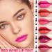 WENJLYJ 6 PCS Wine Lip Tint Wine Bottle Matte Lip Tint Stain Stick Long Lasting Waterproof&Moisturizing Velvet Liquid Lipstick Mini Cute Lip Gloss Set for Women 6p - Buy Online on GoSupps.com