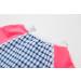 Bonverano Baby Girls Long-Sleeve Swimsuit | UPF 50+ Sun Protection | 18-24 Months | Blue/White - Buy Online on GoSupps.com