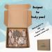 Pawfect Family Corrugated Cardboard Cat Toy Set: 5 Scratcher Toys with Sisal Rope & Hanging Loops Suitable as Replacement for Cat Wand - Buy Online on GoSupps.com
