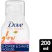 Dove Bath Therapy Glow Shower Mousse Shower Foam with a blood orange & spiced rhubarb scent and niacinamide 200 ml - Buy Online on GoSupps.com