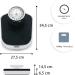 ADE Germany Mechanical Bathroom Scales BM702 Black-Felicitas by Waagen-Schmitt GmbH - Buy Online on GoSupps.com