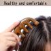 2-Piece Gua Sha Comb Set - Wooden Ridge Hair & Scalp Massager for Fatigue Relief | Head Care & Relaxation for Men & Women - Buy Online on GoSupps.com
