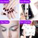 1600 Pieces Self-Adhesive Rhinestones - 6 Sizes for Face Nails & Crafts - Includes Tweezers & Dotting Pen - Buy Online on GoSupps.com