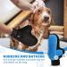 CHODEYE 2024 Unique Design Pet Grooming Glove with Round Tipped Head Pin Brush Dog Brush Cat Brush Massage Mitt Deshedding Glove for Long and Medium Fur Hair Grooming of Dogs&Cats Right-Hand Blue - Buy Online on GoSupps.com