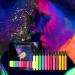 Blacklight Eye Liner 12 Colors Rainbow Glow Neon Makeup Graphic Eye Liners - Waterproof Smudge-Proof Colorful Eye Makeup For Festival Makeup Glow Brightly Under UV Lights - Buy Online on GoSupps.com