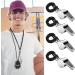 QUACOWW 12 PCS Stainless Steel Whistles - Durable Trainer Whistles with Removable Buckle & Lanyard - Black - Buy Online on GoSupps.com