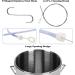 TopQuaFocus Coffee Enema Bucket Kit - Stainless Steel 2 Quart Capacity 6.5ft Hose for Colon Detox - Ideal for Men & Women - Buy Online on GoSupps.com
