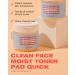 Hydrating Clean Face Moist Toner Pads - Alcohol-Free Soothing and Cooling | 60 Hypoallergenic Multi Pads for Glowing Skin - Buy Online on GoSupps.com