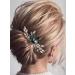 Yean Crystal Bride Wedding Hair Comb Silver Bridal Hair Accessories Rhinestone Hair Piece for Women and Girls