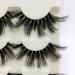 Drag Queen Lashes stage Exaggerated Fancy Dress False Eye Lashes Fluffy Thick Mink Handmade Long Black 3 pairs - Buy Online on GoSupps.com