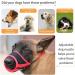 Buy Andiker Black Dog Muzzle - Adjustable Mesh Training Muzzle for Barking Biting & Chewing (Size L) | Best International Shipping - Buy Online on GoSupps.com