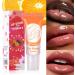  Generisch Fruit Flavored Lip Gloss Set Long Lasting Hydrating Nourishing Oil Soft Smooth Hydrating Lipstick For Dry Lips Balm 9 ml Baume l vres avec couleur rouge (E A) - Buy Online on GoSupps.com
