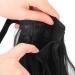 JessLab 24 Inch Corn Wave Ponytail Extension - Heat Resistant Wavy Hairpiece for Women - Black (2#) - Buy Online on GoSupps.com