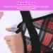 Buy Kids Arm Sling - Soft Plaid Shoulder Immobilizer for Children - Breathable Fabric & Adjustable Buckle - Red (Large) | International Shipping Available - Buy Online on GoSupps.com