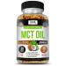 Kaya Naturals MCT Oil 2000mg - Non-GMO Soy-Free Gluten-Free - Brain Digestive & Skin Health - 30 Softgels 30 Count (Pack of 1)