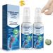 Athletes Foot Treatment Spray Medical Grade Nail Foot Spray Foot Treatment Spray Nail Repair Spray Easy to Use 30ml (Color : 2PCS)