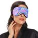 Haskirky Light Blocking Eye Mask - Breathable & Adjustable for Adults - Ideal for Travel, Yoga, Meditation & Deep Sleep - Buy Online on GoSupps.com