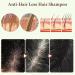 Ginger Anti-hair loss shampoo Anti-hair loss shampoo 3 boxes Hair regrowth shampoo Used to improve dry and frizzy hair (1 massage comb) - Buy Online on GoSupps.com