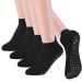Yamitora 4 couple yoga socks women anti-slip stopper socks 36-39 sports socks non-slip pilates socks anti-slip socks for women men at home hospital reha dance workout