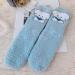 Ixkbiced Women s Warm Plush Slipper Socks - Cartoon Rabbit Pattern Fluffy Sleeping Hosiery - Cozy & Stylish International Shipping - Buy Online on GoSupps.com