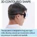 FCAROLYN 3D Eye Patch | Adjustable Eye Patch for Adults and Kids (Black) - Buy Online on GoSupps.com